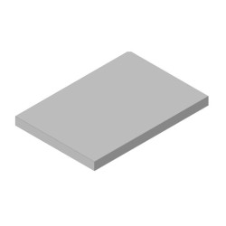 Vermiculitová deska spodní, boční KV W 2G 66.50.01 (P)  